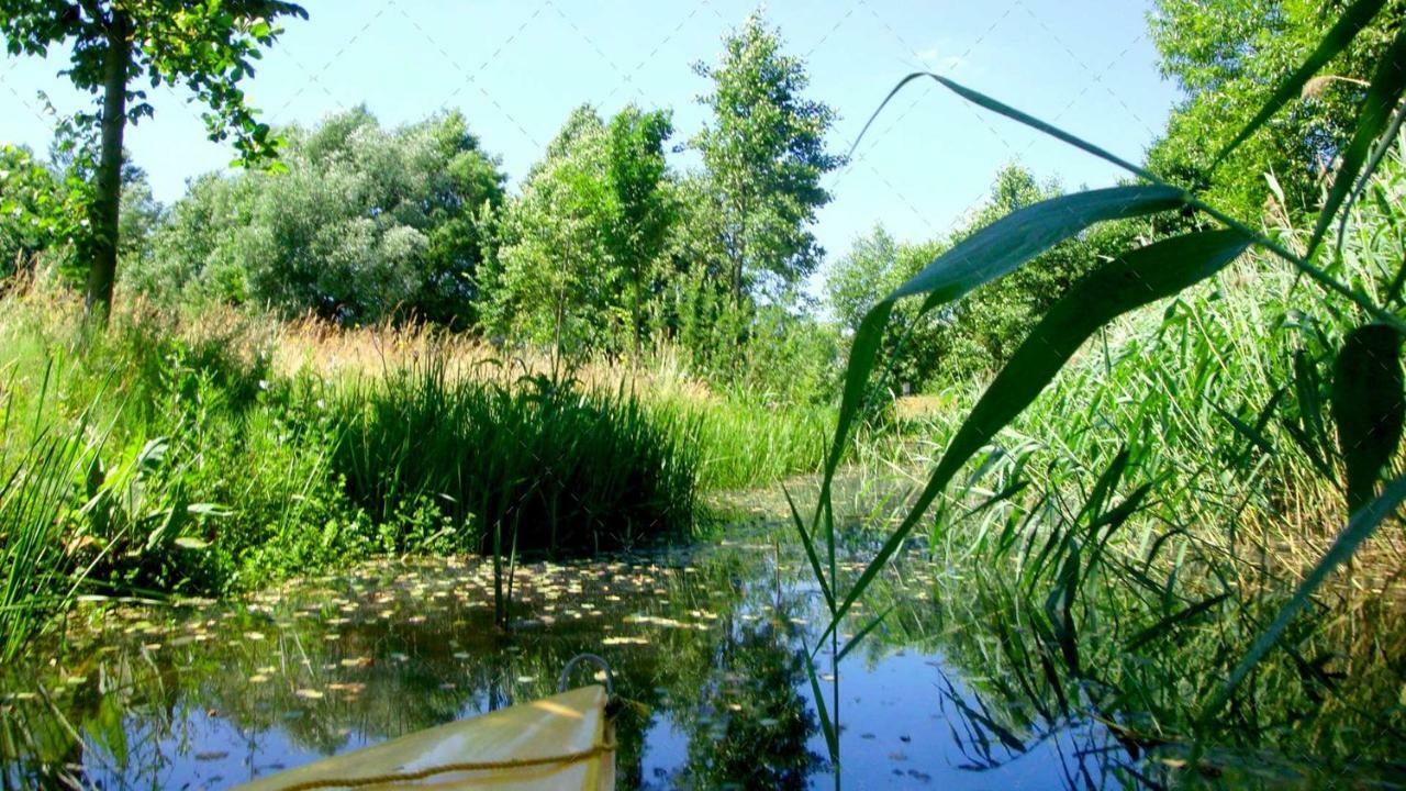 Janischs Fewo Im Spreewald, Terrasse, Grosser Garten Und Blick Inklusive Unterspreewald Exterior foto