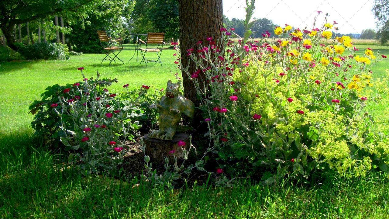 Janischs Fewo Im Spreewald, Terrasse, Grosser Garten Und Blick Inklusive Unterspreewald Exterior foto